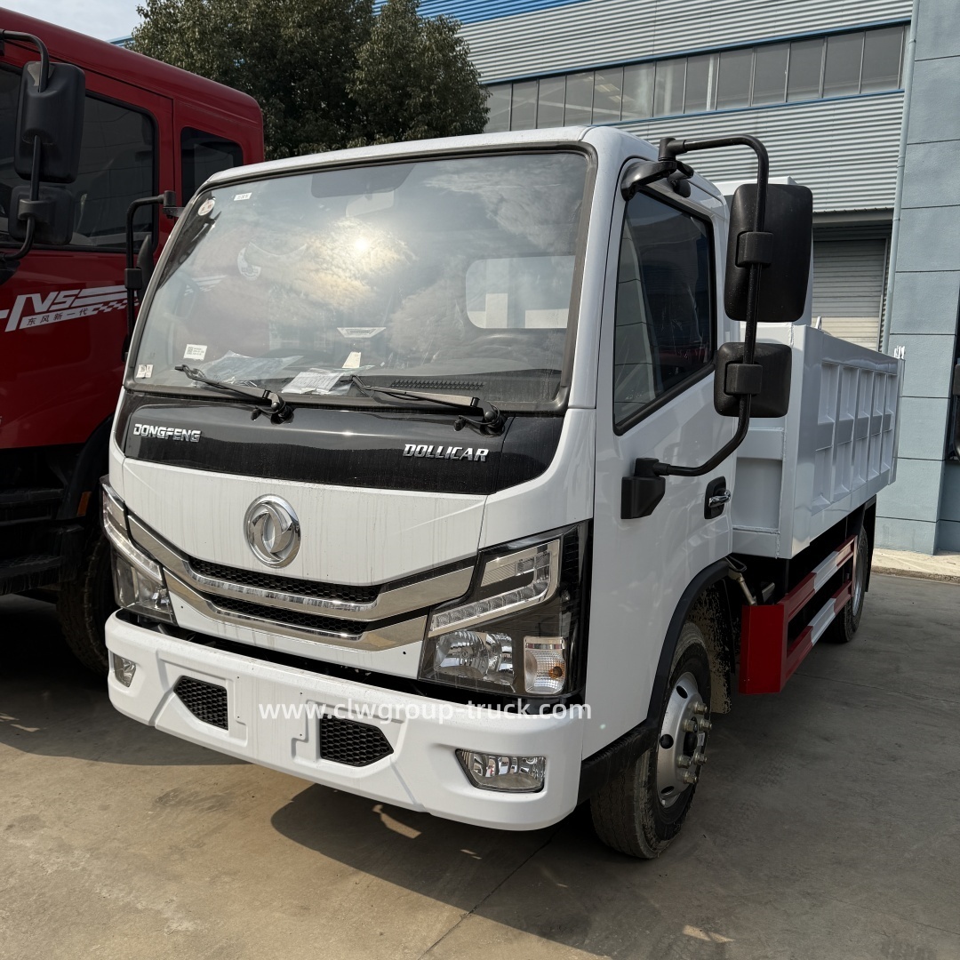 Dongfeng small 3tons 4 tons sand gravel stone transport tipping dump truck,Chengli Special Automobile Co.,Ltd,Dongfeng 4x2 5tons mini dump construction rubbish gravel transport truck