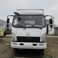 Shacman x9 closed carbon steel dry product transport cargo van with 1500kg tailgate lifter,Chengli Special Automobile Co.,Ltd,Shacman X9 closed box dry product transport cargo truck with tailgate lifter