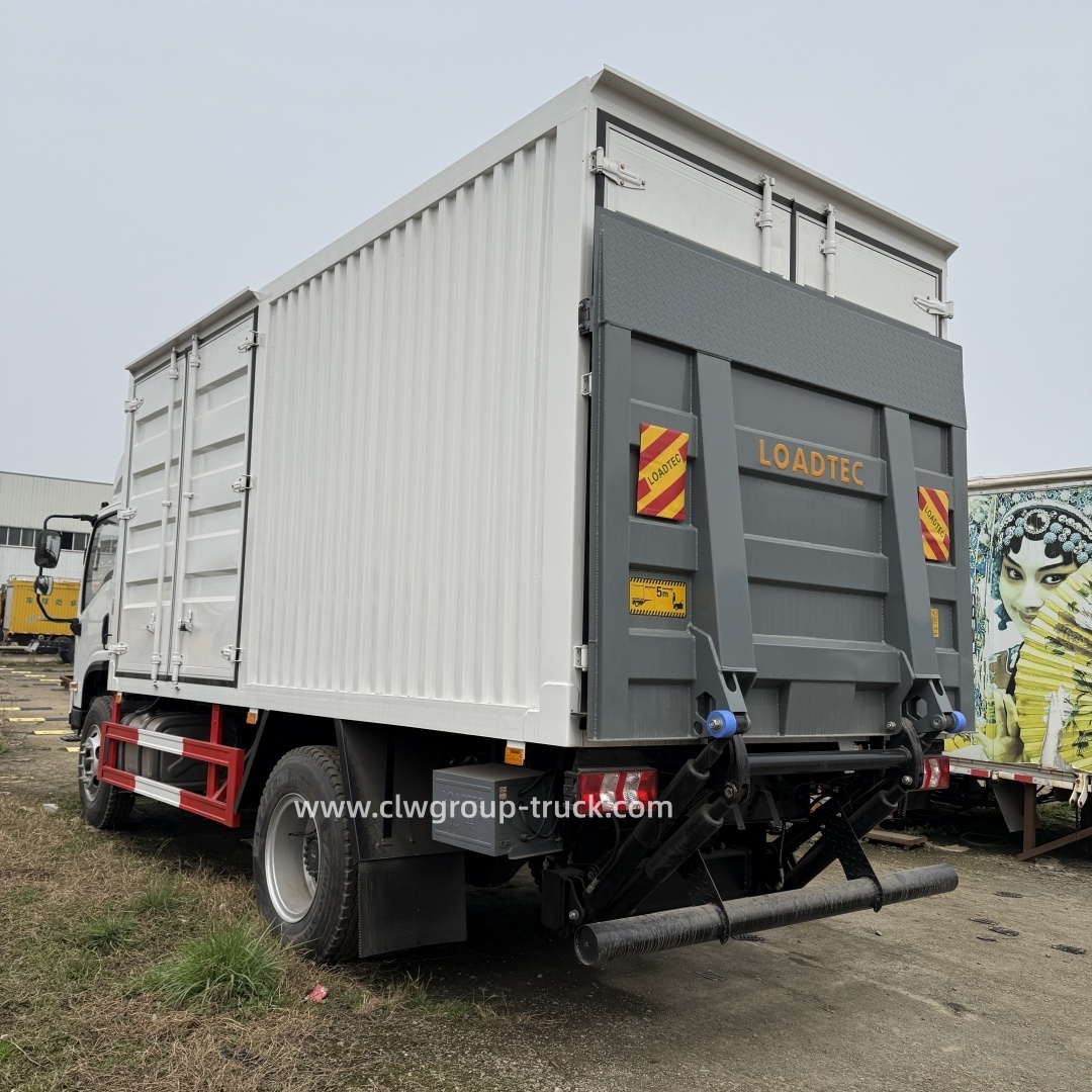 Shacman x9 closed carbon steel dry product transport cargo van with 1500kg tailgate lifter,Chengli Special Automobile Co.,Ltd,Shacman X9 closed box dry product transport cargo truck with tailgate lifter