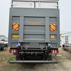 Shacman x9 closed carbon steel dry product transport cargo van with 1500kg tailgate lifter,Chengli Special Automobile Co.,Ltd,Shacman X9 closed box dry product transport cargo truck with tailgate lifter