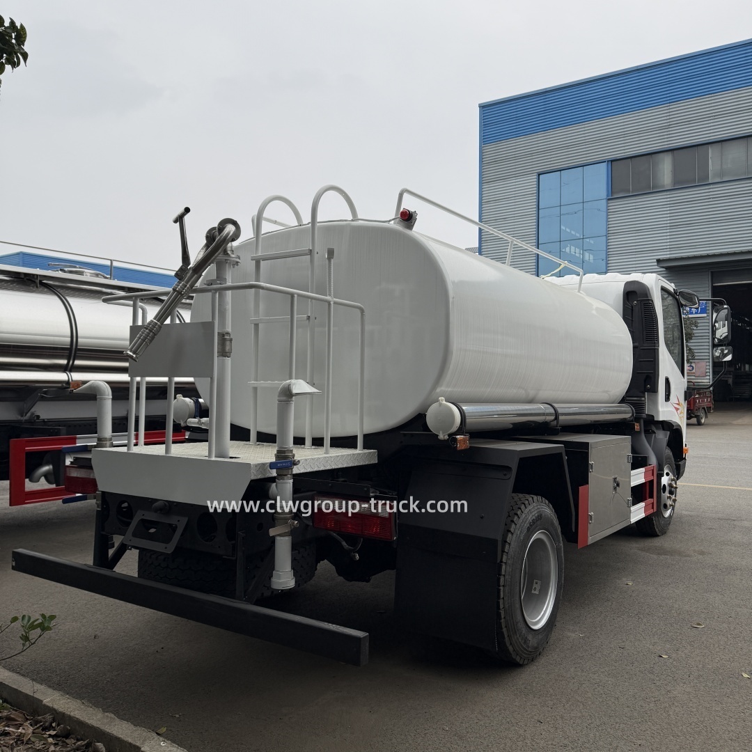 FAW small tanker stainless steel drinking water transport water bowser truck,Chengli Special Automobile Co.,Ltd,FAW 4tons 5 tons stainless steel drinking water transport small water bowsers