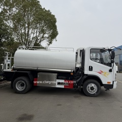 FAW small tanker stainless steel drinking water transport water bowser truck,Chengli Special Automobile Co.,Ltd,FAW 4tons 5 tons stainless steel drinking water transport small water bowsers