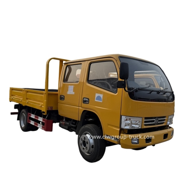 CLW double cabin 3 tons troop transport stake body cargo lorry,Chengli Special Automobile Co.,Ltd,CLW double cabin 4x2 3 tons 4 tons small stake body troop transport lorry