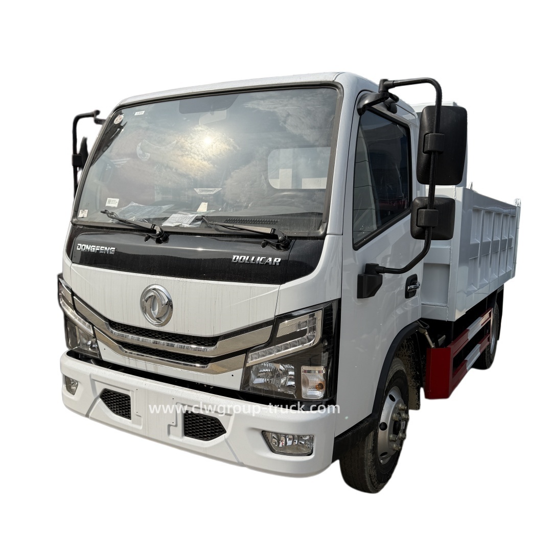Dongfeng small 3tons 4 tons sand gravel stone transport tipping dump truck,Chengli Special Automobile Co.,Ltd,Dongfeng 4x2 5tons mini dump construction rubbish gravel transport truck
