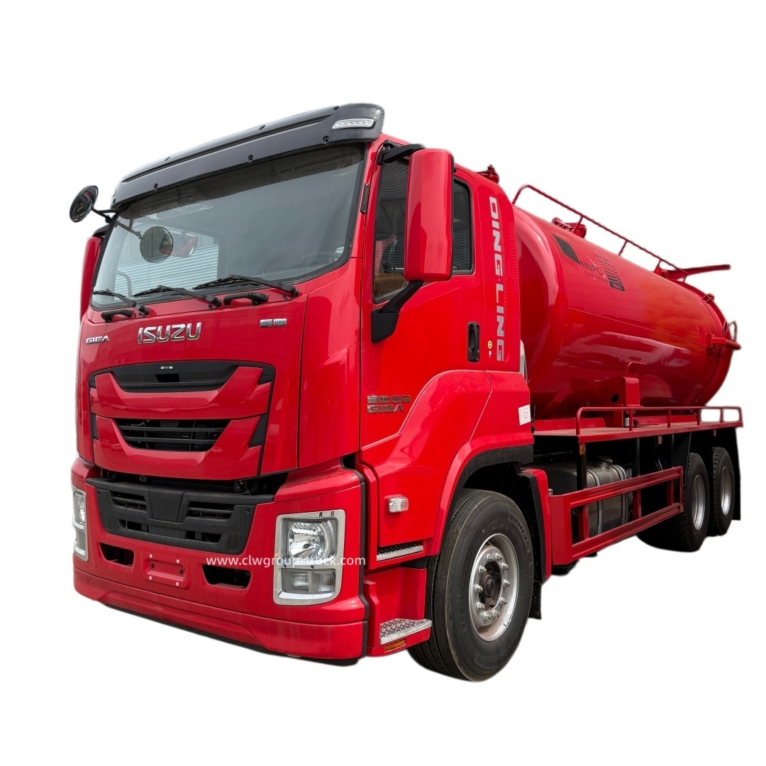 Isuzu 6x4 18m3 20m3 25m3 Sewage Suction Pipes Sewer Dredge Vehicle,Chengli Special Automobile Co.,Ltd,Isuzu 16ton 20tons 25tons Municipal Sewer Septic Tank Sludge Removal Truck