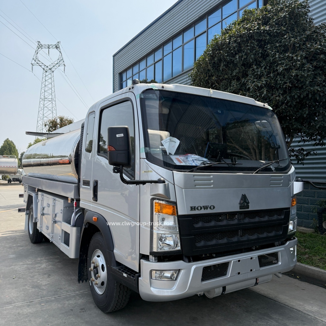Sinotruk howo 6cbm 8cbm Aluminum Alloy mirror face Steel Oil tank  Fuel Dispenser truck,Chengli Special Automobile Co.,Ltd,Sinotruk 4x2 6cbm 8cbm 10cbm mirror face  aluminum alloy refueling truck