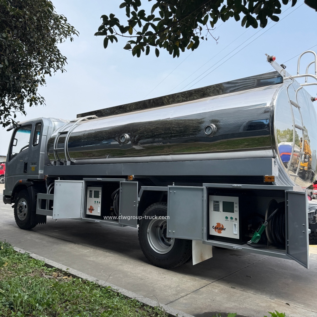 Sinotruk howo 6cbm 8cbm Aluminum Alloy mirror face Steel Oil tank  Fuel Dispenser truck,Chengli Special Automobile Co.,Ltd,Sinotruk 4x2 6cbm 8cbm 10cbm mirror face  aluminum alloy refueling truck