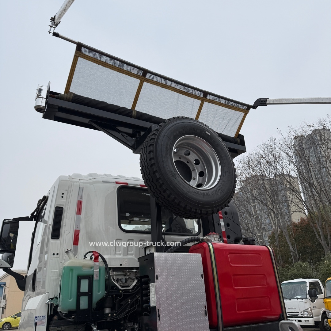 Isuzu 20tons 25tons Roll off Bins Trash Can Lifting Container Hook Lift Truck Dumpster,Chengli Special Automobile Co.,Ltd,Isuzu 6x4 10 wheeler 20tons 25tons roll off bin trash hook lift dumpster truck
