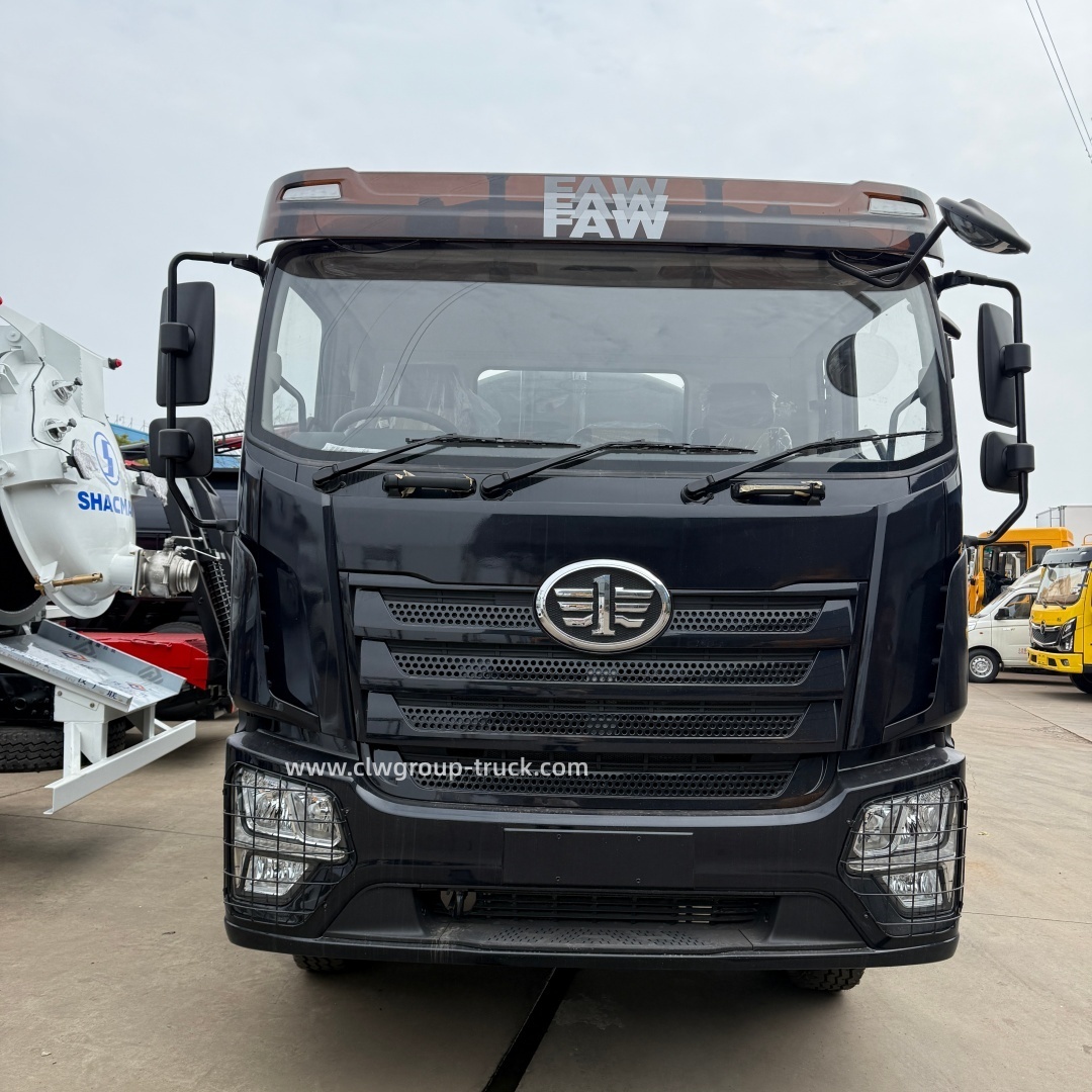 FAW 12tons 14tons 16tons Fecal Sludge Vacuum Sewage Suction Septic Tank Pump truck,Chengli Special Automobile Co.,Ltd,FAW 4X2 12000litres vacuum pump toilet water sucker vacuum pumping truck