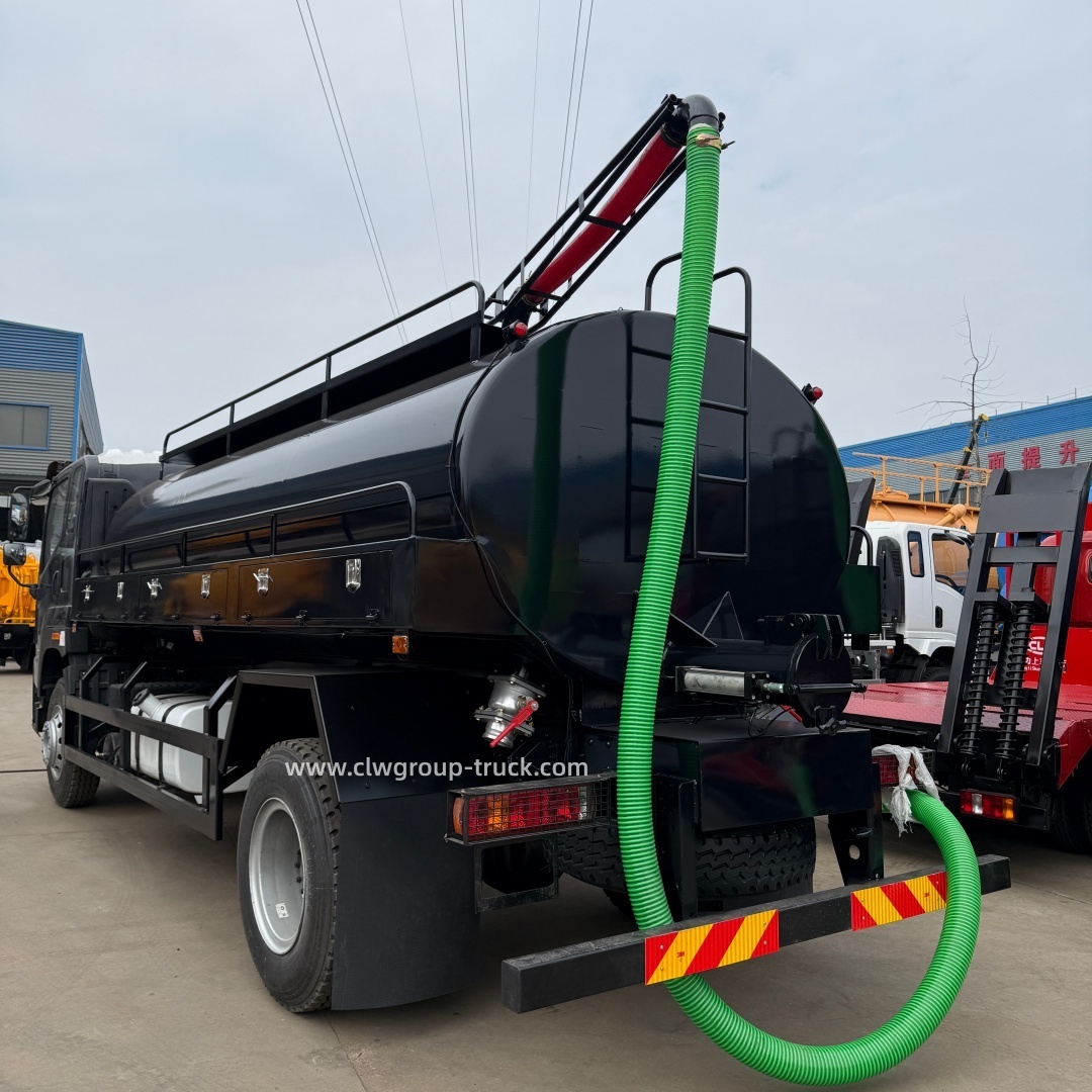 FAW 12tons 14tons 16tons Fecal Sludge Vacuum Sewage Suction Septic Tank Pump truck,Chengli Special Automobile Co.,Ltd,FAW 4X2 12000litres vacuum pump toilet water sucker vacuum pumping truck