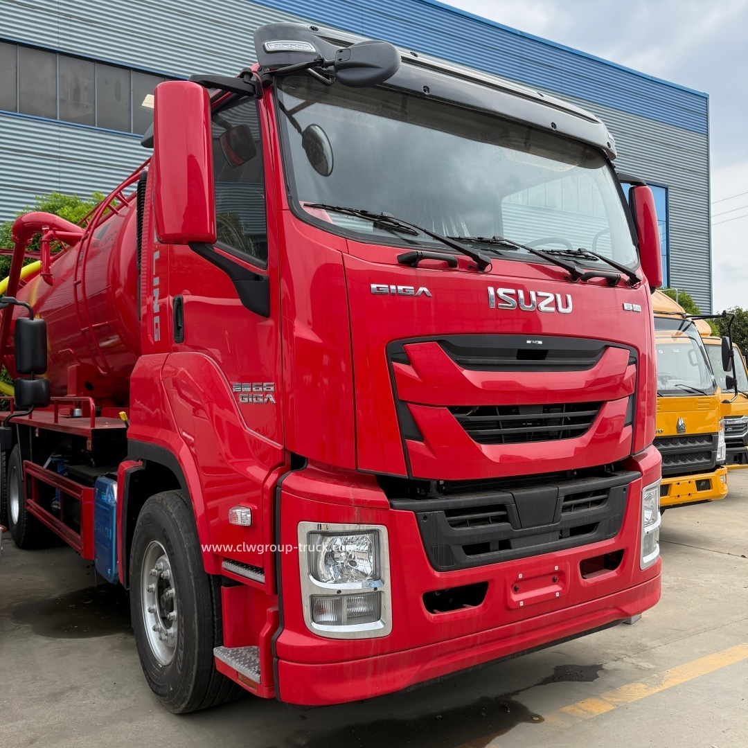 Isuzu 6x4 18m3 20m3 25m3 Sewage Suction Pipes Sewer Dredge Vehicle,Chengli Special Automobile Co.,Ltd,Isuzu 16ton 20tons 25tons Municipal Sewer Septic Tank Sludge Removal Truck