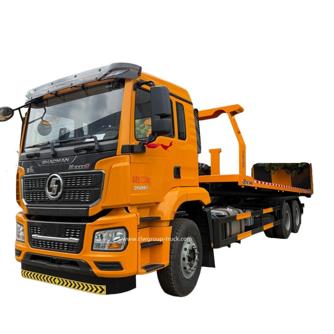 Shacman 6x4 flatbed slide wheel lift tilt tray 8.5m 9m wrecker tow rollback,Chengli Special Automobile Co.,Ltd,Shacman 6x4 8500mm 9000mm platform slide flatbed road tow rollback wrecker