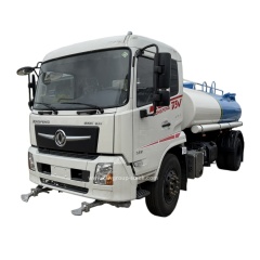 Dongfeng 180hp 9000litres road washing flushing water cannon truck,Chengli Special Automobile Co.,Ltd,Dongfeng 4x2 9tons sprinkling water cannon road flushing truck for tree washing