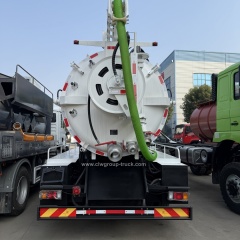 Isuzu FTR 12m3 15m3 fecal tanker vacuum hydro jet sewage cleaner truck,Chengli Special Automobile Co.,Ltd,Isuzu 15000l 12000 litres sewage suction fecal vacuum hydro jet cleaning truck