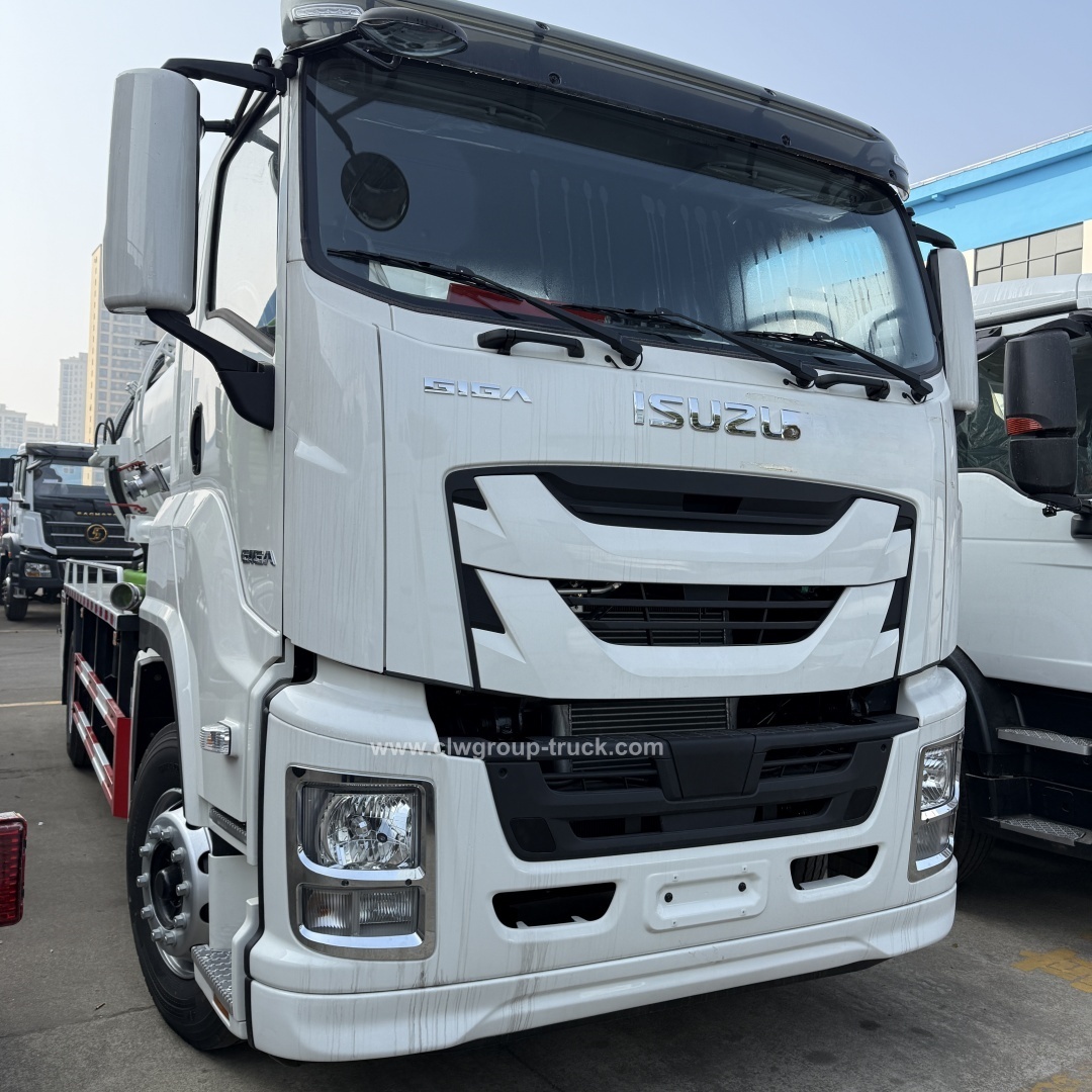 Isuzu FTR 12m3 15m3 fecal tanker vacuum hydro jet sewage cleaner truck,Chengli Special Automobile Co.,Ltd,Isuzu 15000l 12000 litres sewage suction fecal vacuum hydro jet cleaning truck