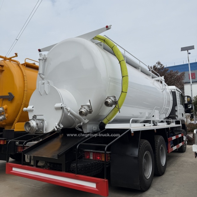 Sinotruk howo TX 371hp 22m3 25m3 fecal sludge sewer hydro cleaning vacuum pump truck,Chengli Special Automobile Co.,Ltd,Sinotruk 6x4 22m3 25m3 fecal pump vacuum sludge waste water suction truck