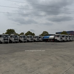 Dongfeng 180hp 9000litres road washing flushing water cannon truck,Chengli Special Automobile Co.,Ltd,Dongfeng 4x2 9tons sprinkling water cannon road flushing truck for tree washing