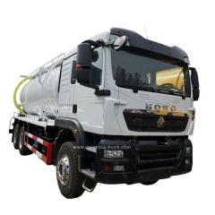Sinotruk howo TX 371hp 22m3 25m3 fecal sludge sewer hydro cleaning vacuum pump truck,Chengli Special Automobile Co.,Ltd,Sinotruk 6x4 22m3 25m3 fecal pump vacuum sludge waste water suction truck