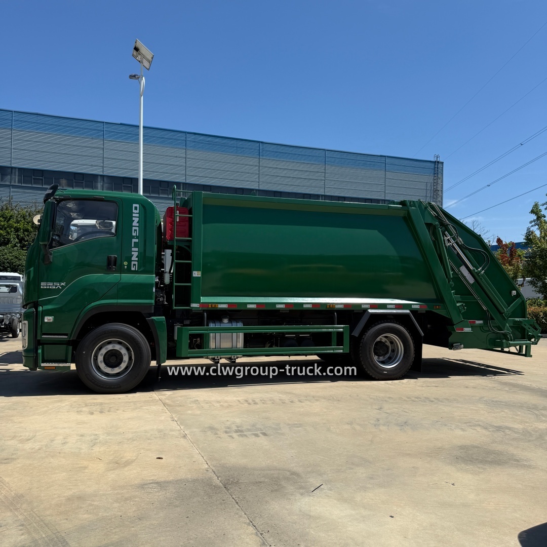 Isuzu 15m3 hydraulic press waste compactor garbage collection truck,Chengli Special Automobile Co.,Ltd,Isuzu 15m3 hydraulic press waste compactor garbage collection truck