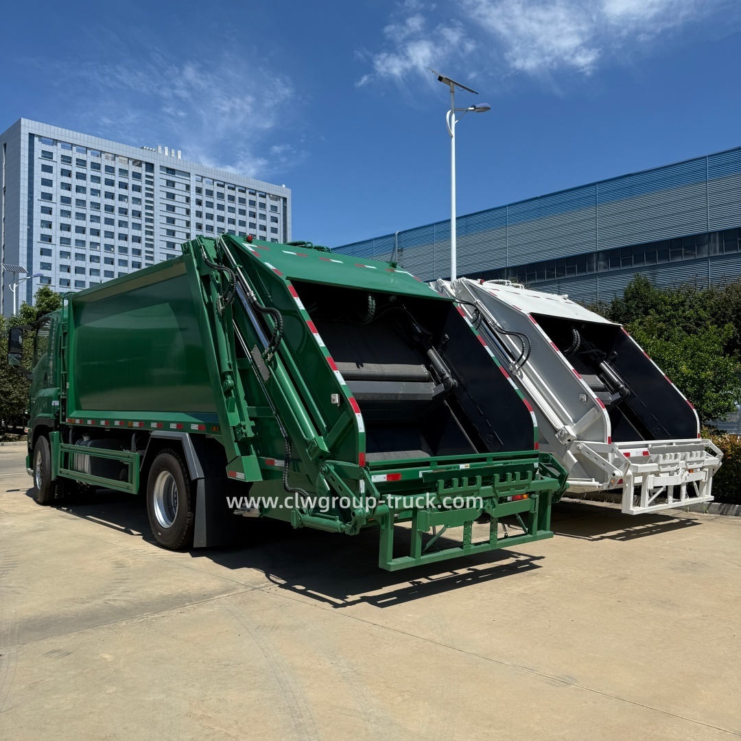 Isuzu 15m3 hydraulic press waste compactor garbage collection truck,Chengli Special Automobile Co.,Ltd,Isuzu 15m3 hydraulic press waste compactor garbage collection truck