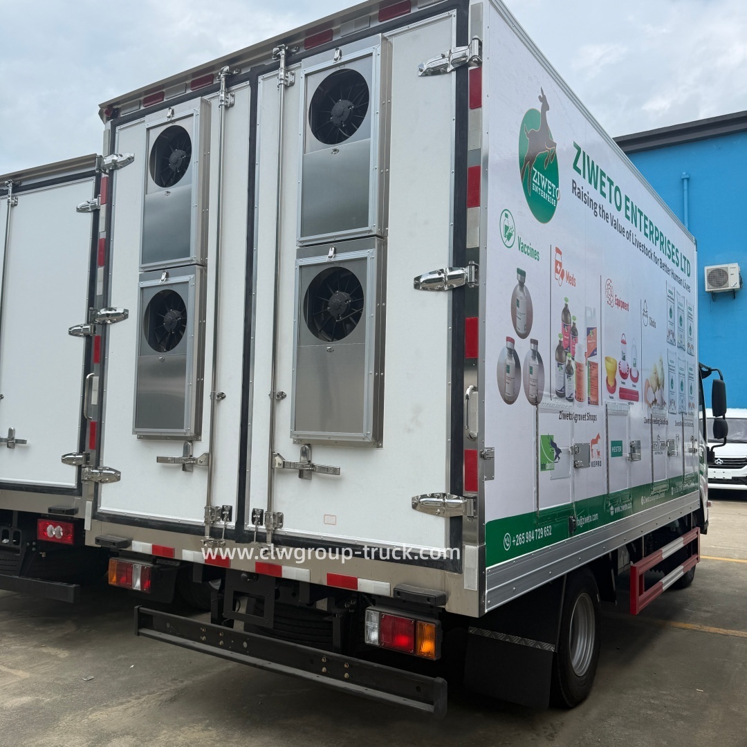 Isuzu 4tons livestock poultry transport day old chicken refrigerated truck,Chengli Special Automobile Co.,Ltd,Isuzu 4tons livestock farm animal day old chicken transport refrigerated truck