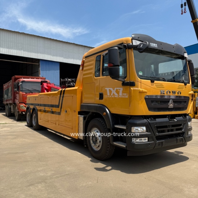 Sinotruk howo 6x4 10 wheeler heavy duty road wrecker rotator tow truck,Chengli Special Automobile Co.,Ltd,Sinotruk howo 10 wheeler 20tons lifting 50tons heavy duty rotator tow truck