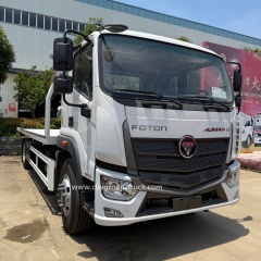Foton 8tons slide bed car lifting equipment flatbed towing truck,Chengli Special Automobile Co.,Ltd,Foton slide bed hydraulic winch 8tons rollback rescue flatbed towing truck