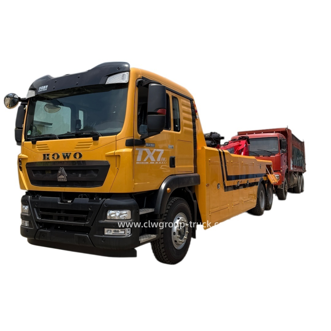 Sinotruk howo 6x4 10 wheeler heavy duty road wrecker rotator tow truck,Chengli Special Automobile Co.,Ltd,Sinotruk howo 10 wheeler 20tons lifting 50tons heavy duty rotator tow truck