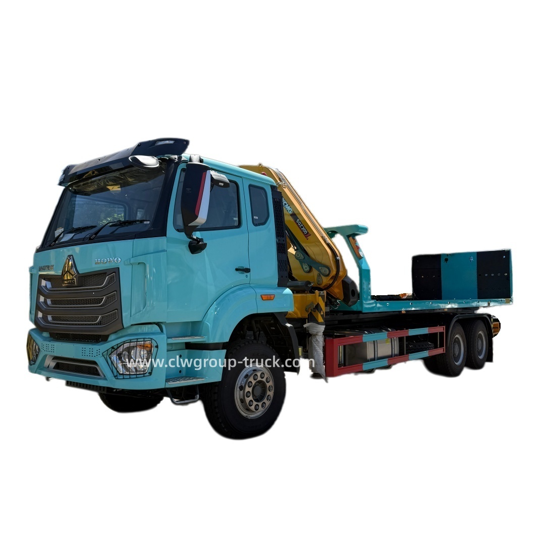 Sinotruk NX 6X4 10 wheeler 10tons 12tons recovery truck with lift arm crane,Chengli Special Automobile Co.,Ltd,Sinotruk NX 15tons tilt tray knuckle boom wrecker recovery truck lift arm