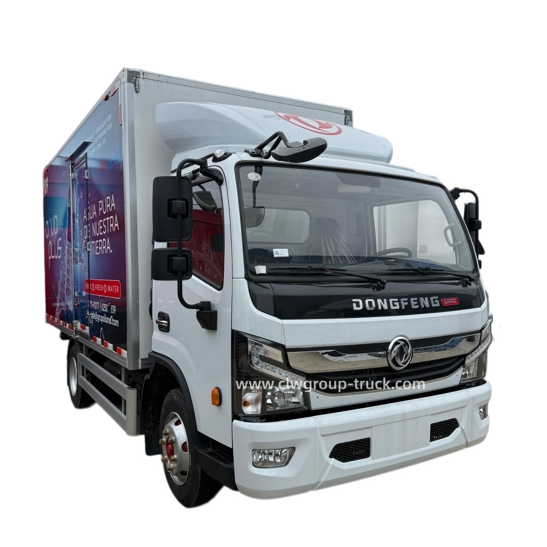 Dongfeng light duty 3tons 3.5tons cold body refrigerated truck,Chengli Special Automobile Co.,Ltd,Dongfeng 4x2 6 wheeler refrigerated truck accessories hinges container truck
