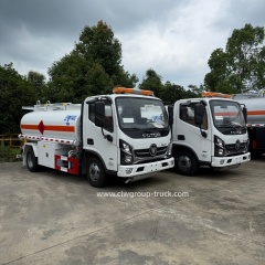 Foton 4x2 6 wheeler 5000litres small oil delivery fuel truck,Chengli Special Automobile Co.,Ltd,Foton 6tires 4x2 mini diesel transportation fuel dispenser small fuel truck