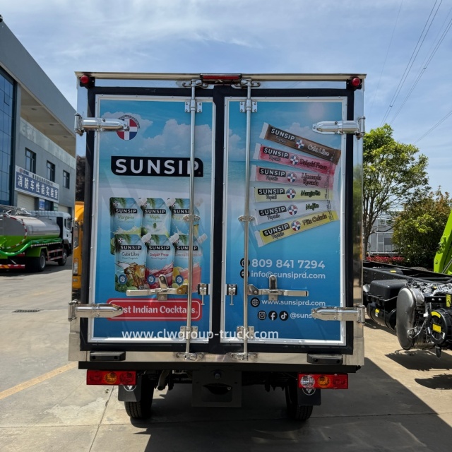 Foton gasoline electric light 1.5tons refrigerated truck,Chengli Special Automobile Co.,Ltd,Foton 4x2 mini electric gasoline refrigerated truck container body truck