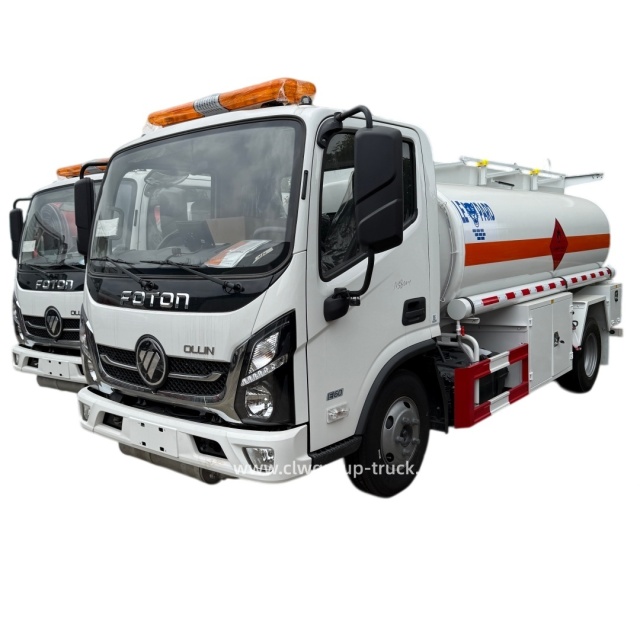 Foton 4x2 6 wheeler 5000litres small oil delivery fuel truck,Chengli Special Automobile Co.,Ltd,Foton 6tires 4x2 mini diesel transportation fuel dispenser small fuel truck