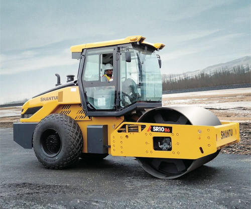 SHANTUI 10T SINGLE DRUM COMPACTOR SR10-B6