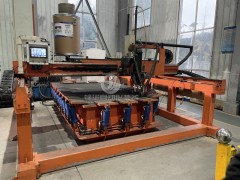 Máquina de revestimento de chapa de desgaste com tocha dupla JH-800D