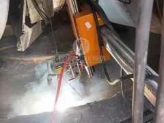 Estación de trabajo de cepillado a gas y revestimiento duro en línea JH-1280