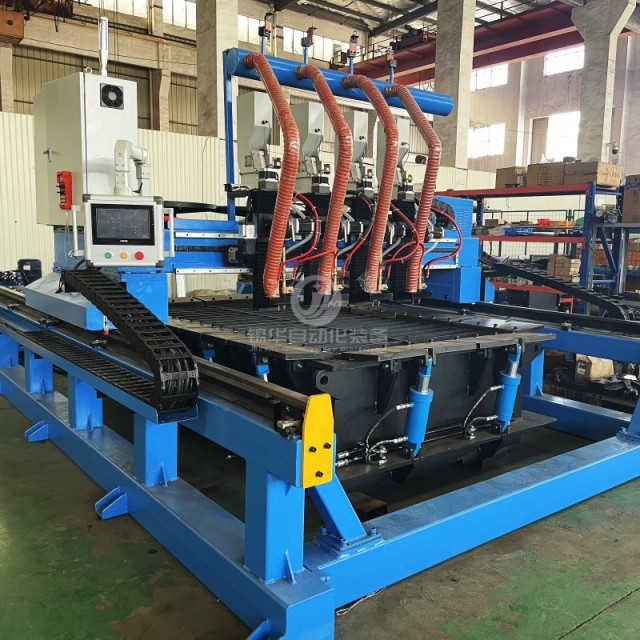 Máquina de revestimento duro de chapa de desgaste de tocha quádrupla JH-700