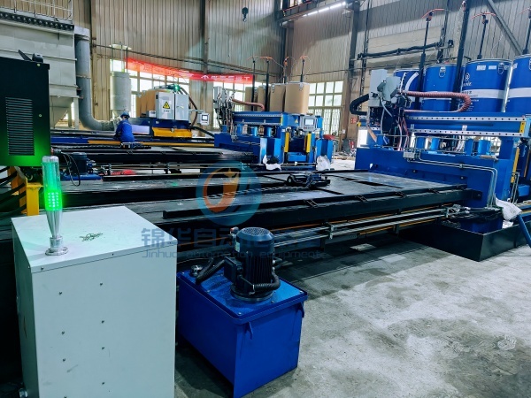 JH-800F Quad-Gun Quad-Wire Wear-Resistant Plate Hardfacing စက်