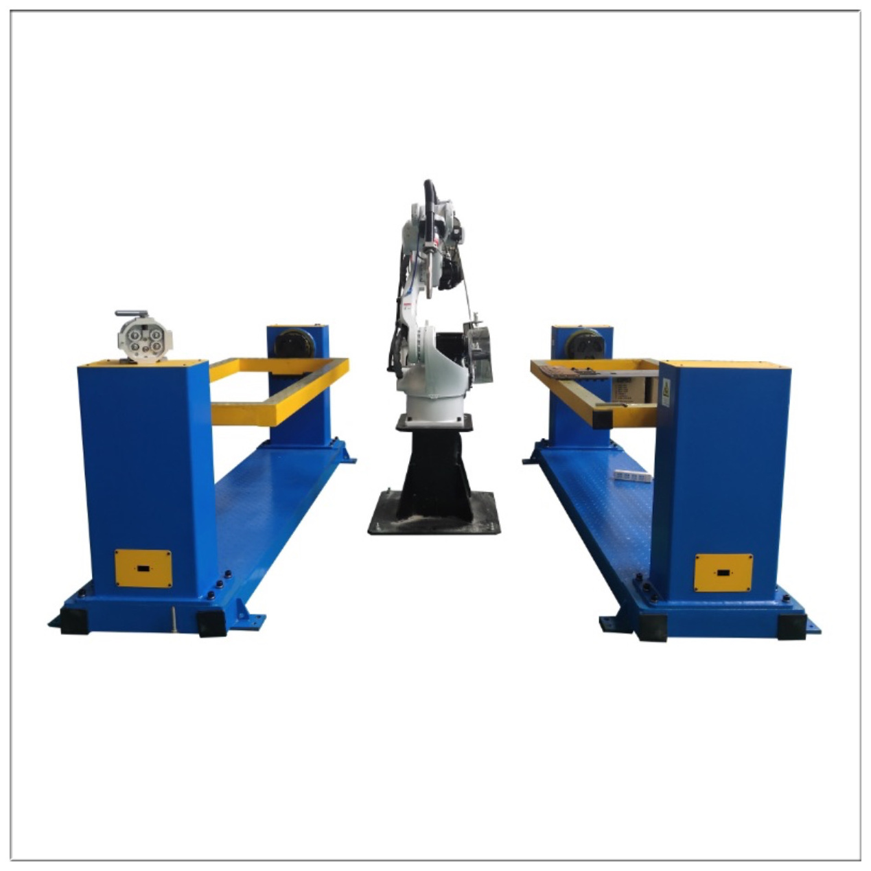Robotic automatic hardfacing workstation