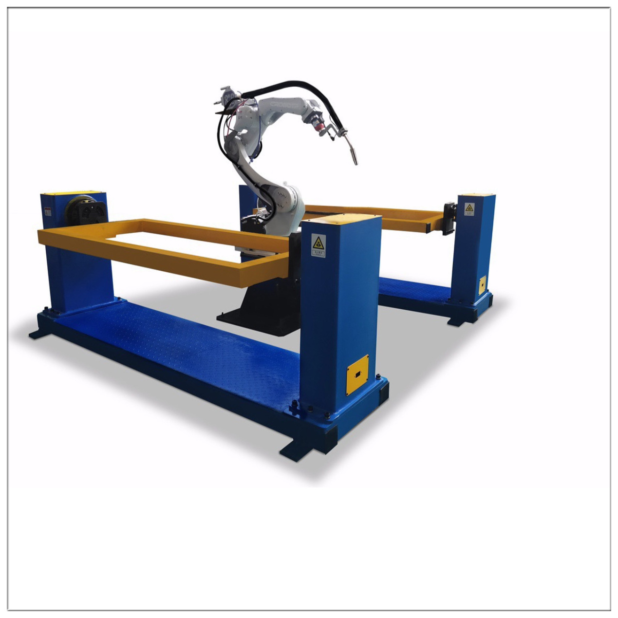 Robotic automatic hardfacing workstation