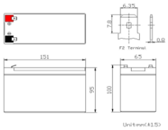 12V6AH