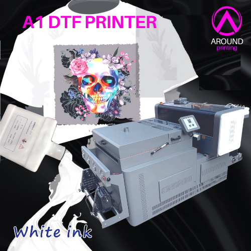 AROUND A1 2 Head All In One DTF Printer