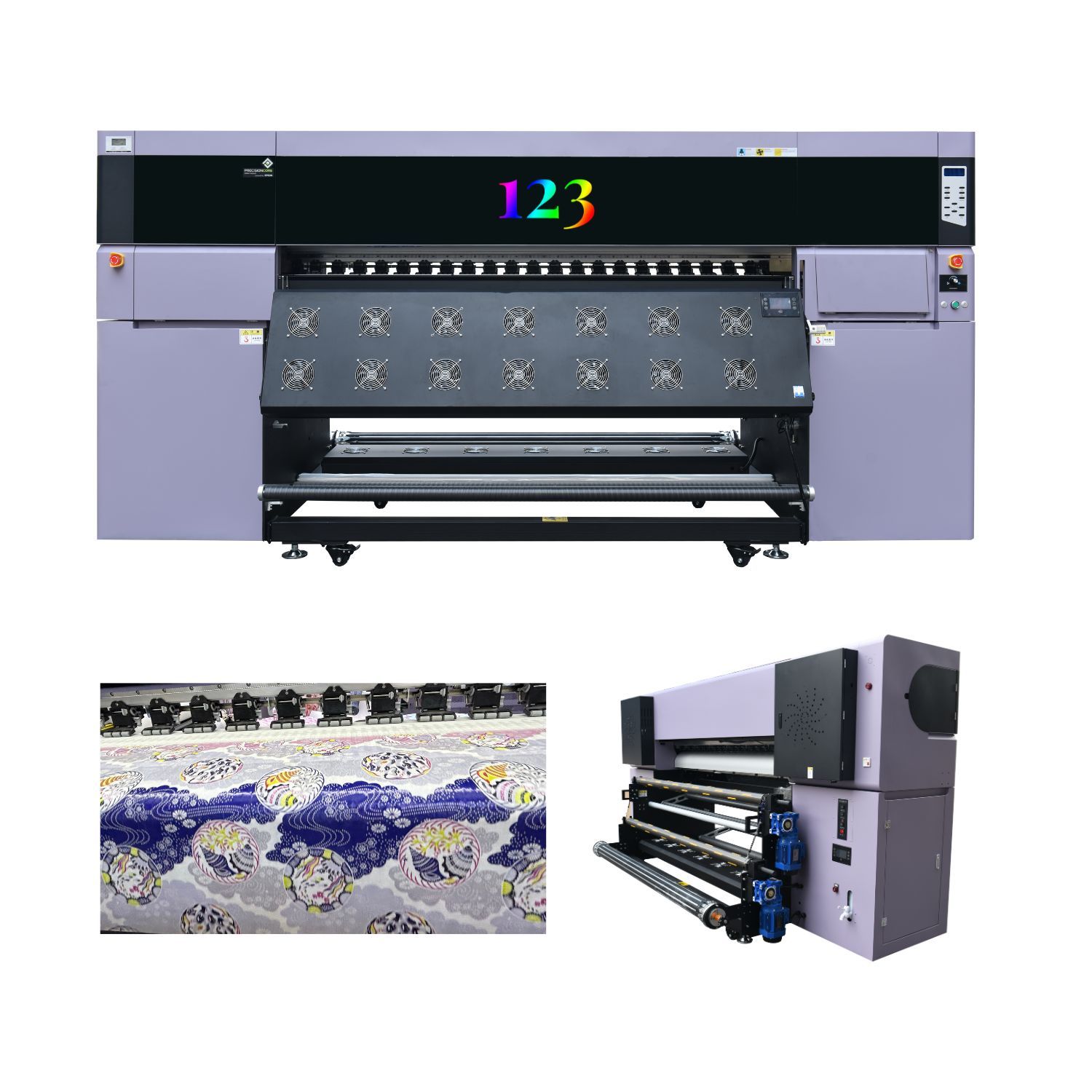 8H Digital Sublimation Printer Lilac NEW DESIGN