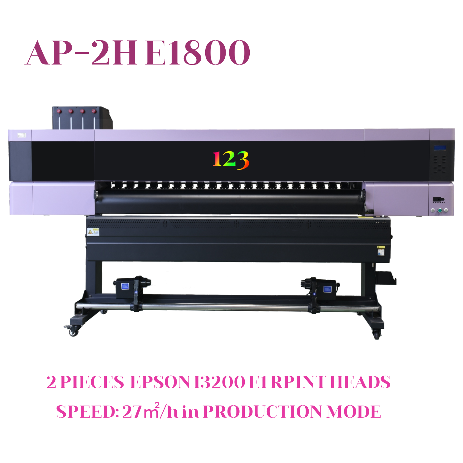2H ECO SOLVENT PRINTER