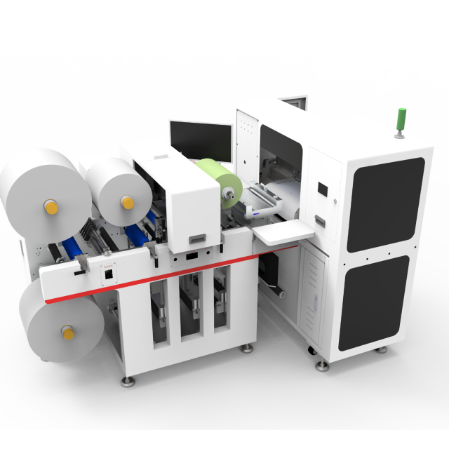 Digital Print and Cut Intelligent Label Machine