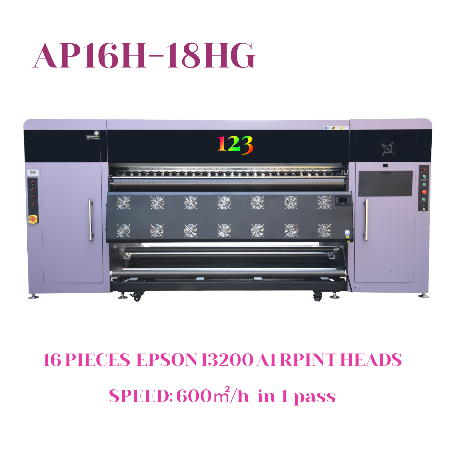 16H Digital Sublimation Printer in Lilac NEW DESIGN