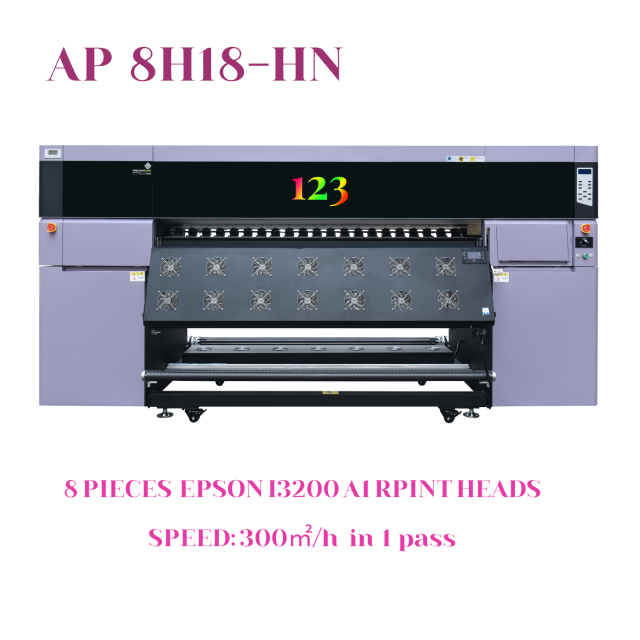8H Digital Sublimation Printer Lilac NEW DESIGN