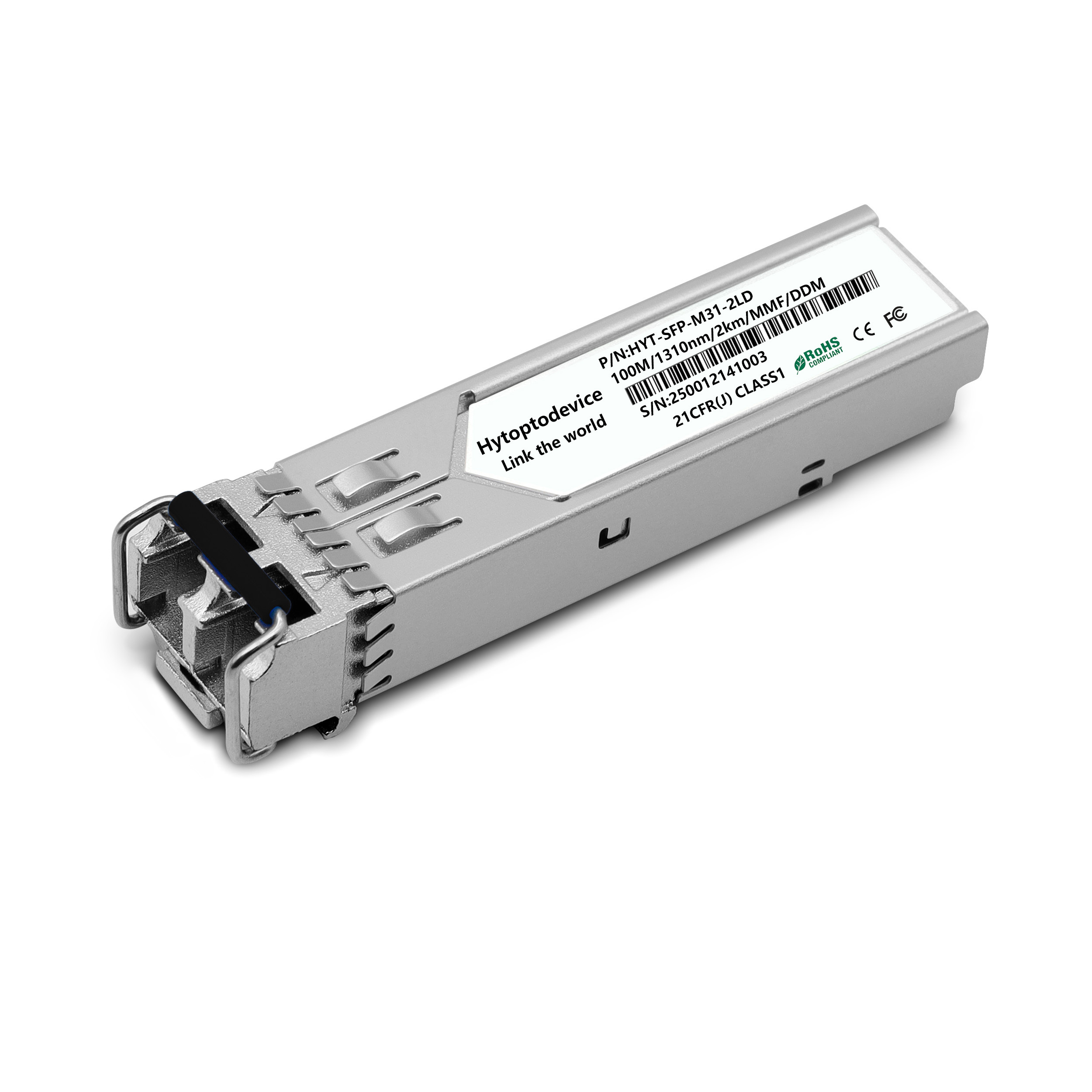 100Base FX SFP 1310nm 2km LC MMF DDM Transceiver Module 155Mbps FX SFP Transceiver
