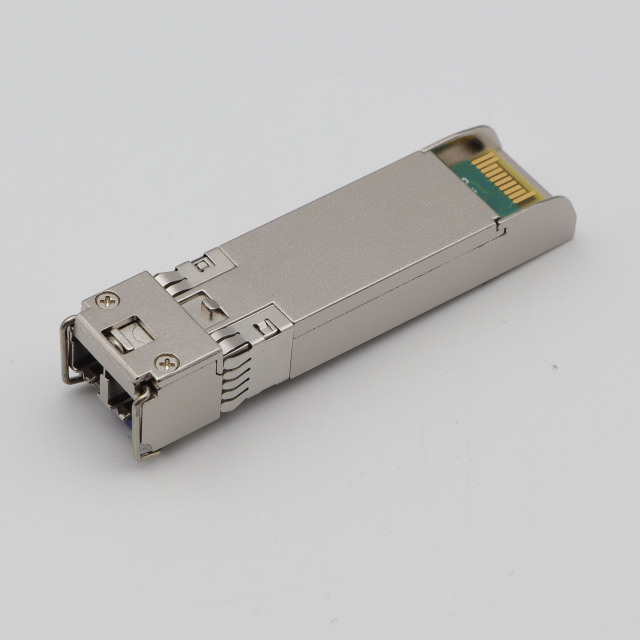 1.25G DWDM SFP C21 100GHz 1560.60nm 120km LC SMF DDM Optical Transceiver Module