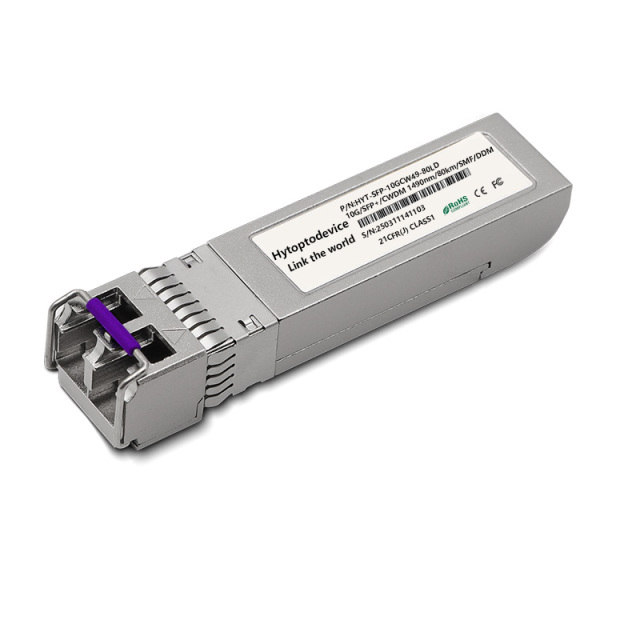 10G SFP+ CWDM 1490nm 80km LC SMF DDM Optical Transceiver Module Compatible Cisco DELL......